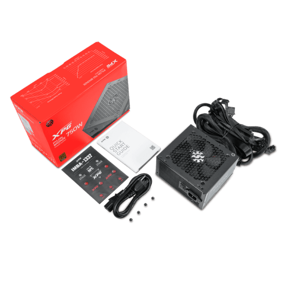 Fuente XPG pylon 750w 80 Plus Bronce - Imagen 2