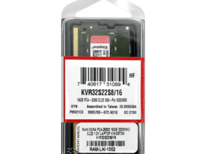 Memoria RAM Kingston DDR4 16GB Portátil 3200MHz