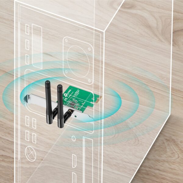 Tarjeta De Red PCIe Express Tp-Link TL-WN881ND Wi-Fi