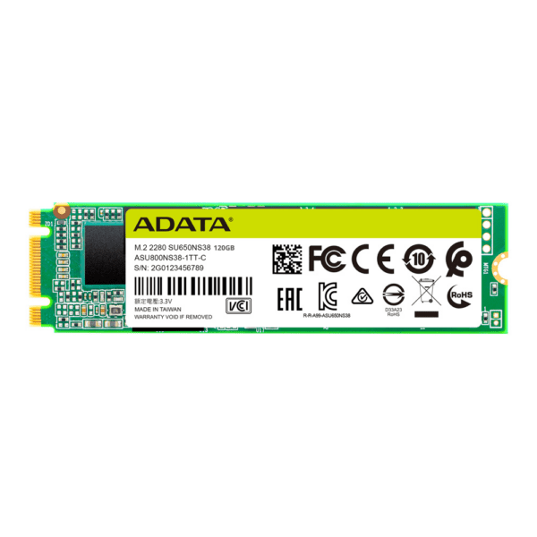 Disco Sólido SSD Adata Ultimate SU650 120GB