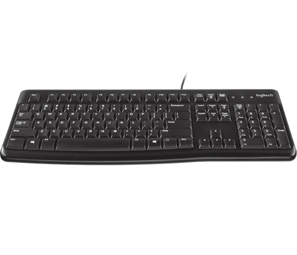 Combo Teclado + Mouse Logitech MK120 Alámbrico USB