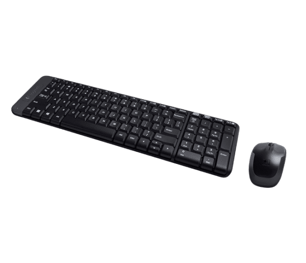 Combo Teclado + Mouse Logitech MK220 Inalámbrico