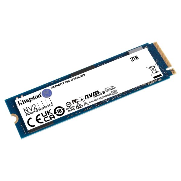 Disco Sólido SSD Kingston NV2 2TB PCIe 4.0 NVMe M.2 2280