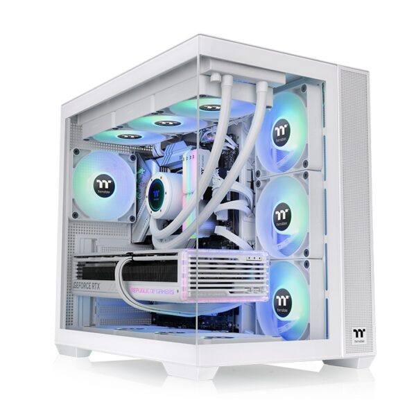 Chasis Thermaltake View 380 TG ARGB BLANCO  4FAN