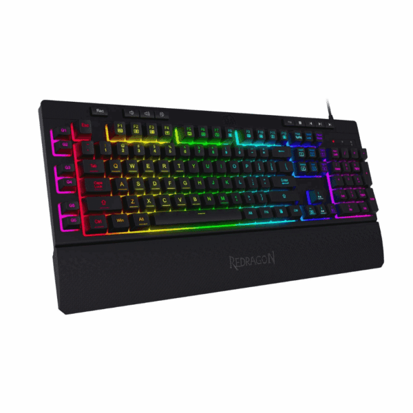 TECLADO REDRAGON K512 SHIVA RGB NEGRO MEMBRANA - Imagen 4