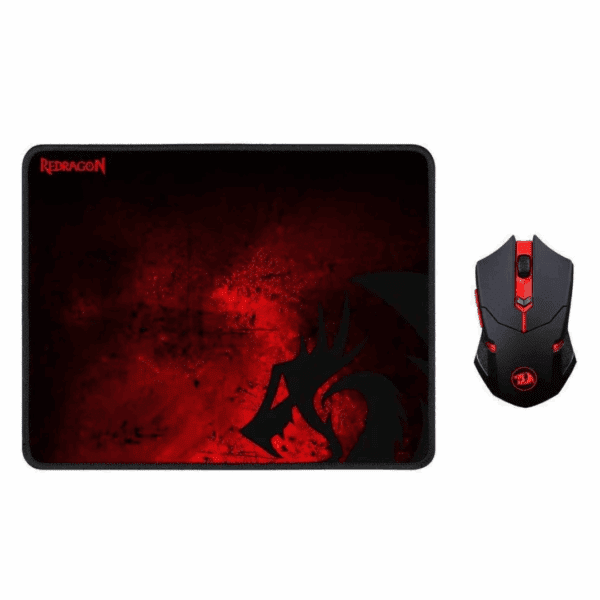 COMBO MOUSE REDRAGON + PAD MOUSE M601WL-BA