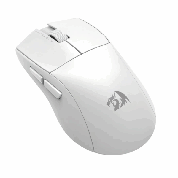 MOUSE REDRAGON M916 KING PRO 1K BLANCO BLUETOOTH USB 2.4H - Imagen 4