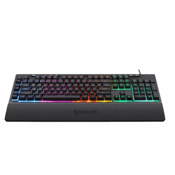 TECLADO REDRAGON K512 SHIVA RGB NEGRO MEMBRANA - Imagen 3