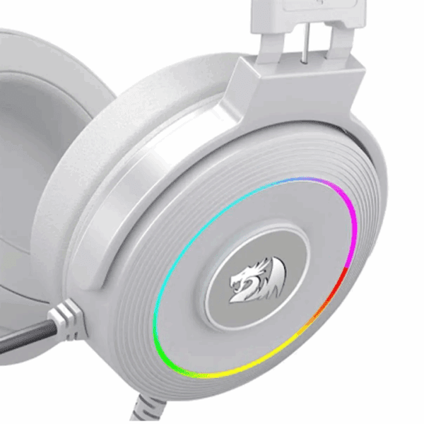 DIADEMA REDRAGON LAMIA2 H320W-RGB BLANCA (+BASE) - Imagen 4