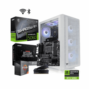 TORRE GAMER RYZEN 7 5800XT + BOARD B550 WIFI + BLUETOOTH + 32 GB RAM DDR4 + RTX 5060 8GB + CHASIS S200 THERMALTAKE 600 W 80+ BRONCE (copia)