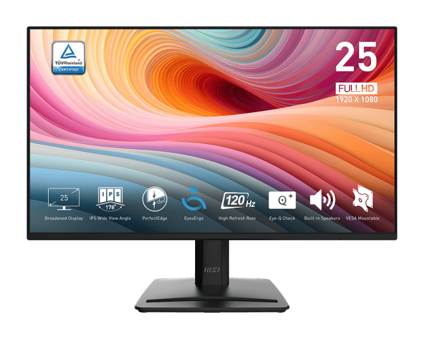 Monitor MSI 25" IPS MP252E2 (120Hz - 1ms)