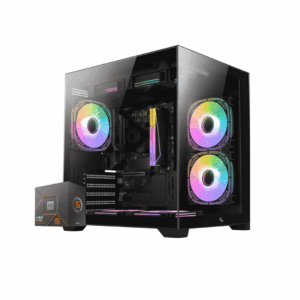 TORRE GAMER RYZEN 5 8500G- BOARD B840M - 16 GB DDR5 BLINDADA -SSD 512GB NVME- CHASIS MINI PECERA- FUENTE 350W