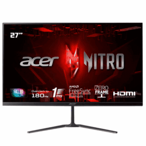 MONITOR ACER NITRO IPS 27" KG270 GAMING (180Hz - 1ms)