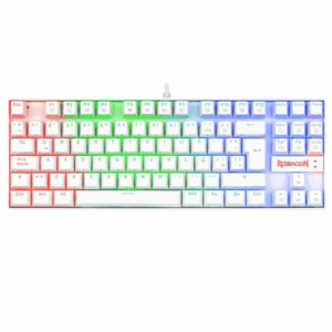 TECLADO MECÁNICO REDRAGON KUMARA K552W RGB BLANCO (S.RED)