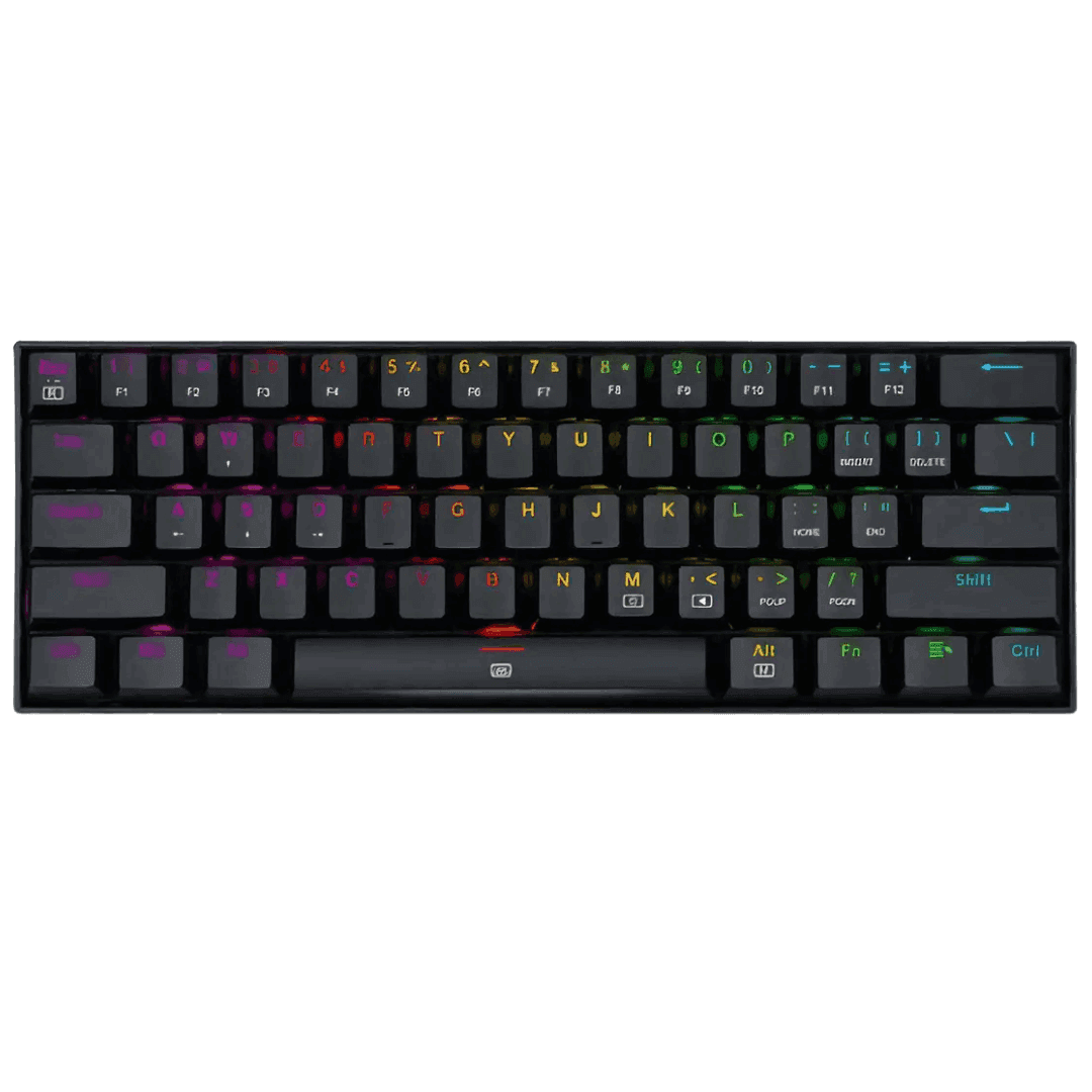 TECLADO MECÁNICO DRAGONBORN 60% K630 RGB REDRAGON NEGRO