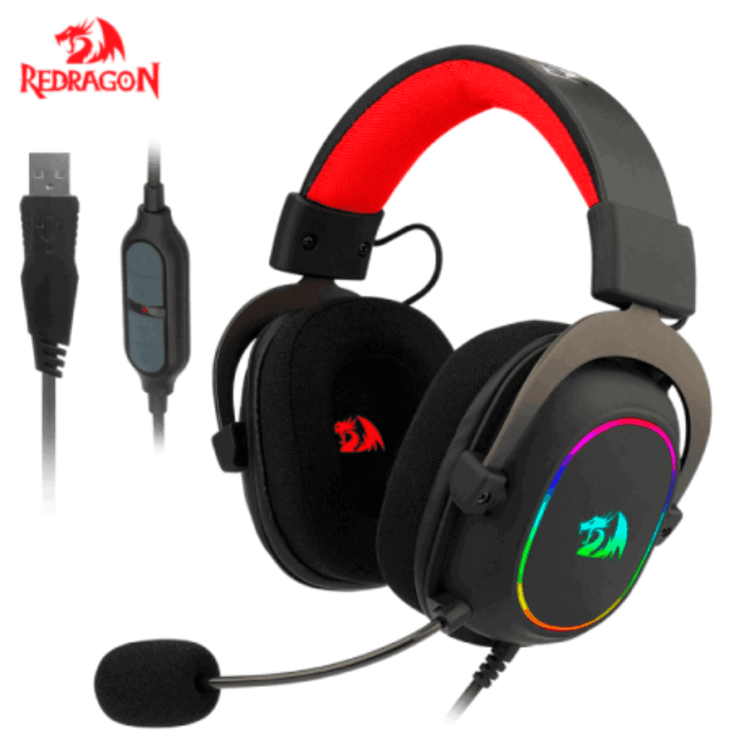 DIADEMA GAMER REDRAGON H510 ZEUS-X RGB - Imagen 2