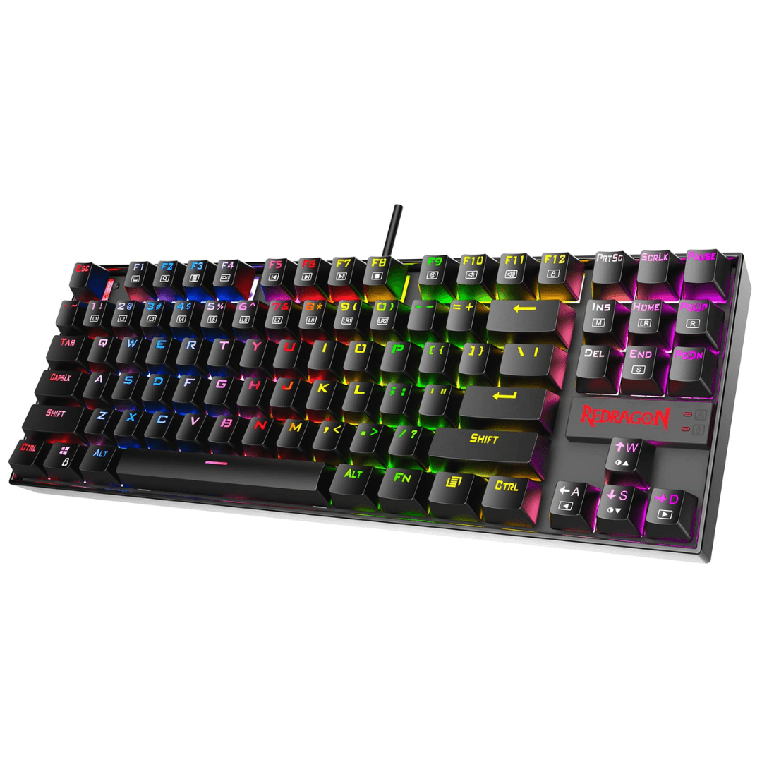 TECLADO MECÁNICO REDRAGON KUMARA K552 RGB NEGRO (S.BLUE) - Imagen 2