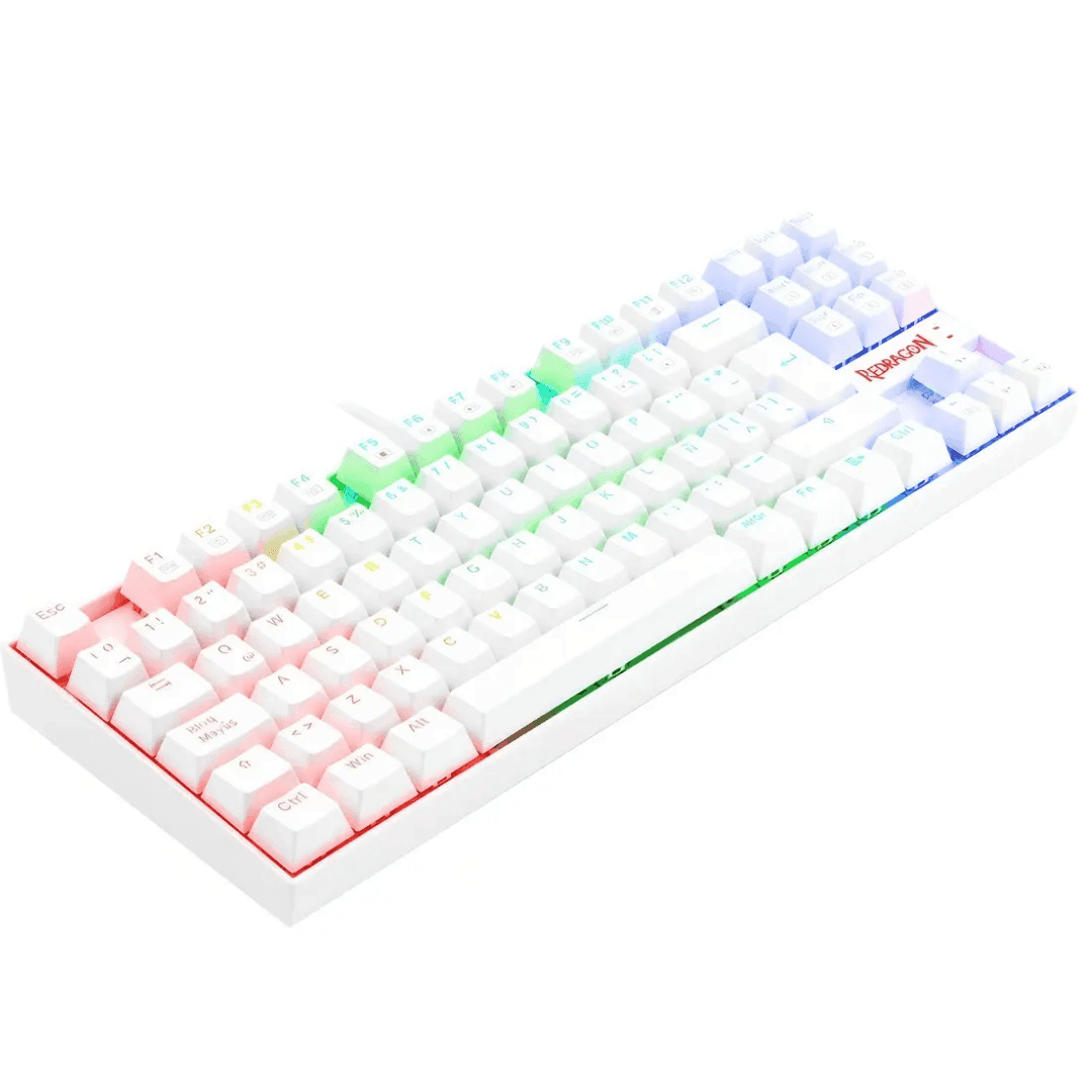 TECLADO MECÁNICO REDRAGON KUMARA K552W RGB BLANCO (S.RED) - Imagen 3